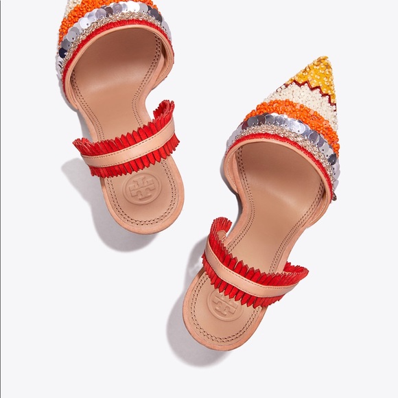 ❌❌SOLD❌❌Tory Burch heels. New in box! - Picture 6 of 7